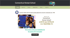 Desktop Screenshot of ctkoreanschool.org